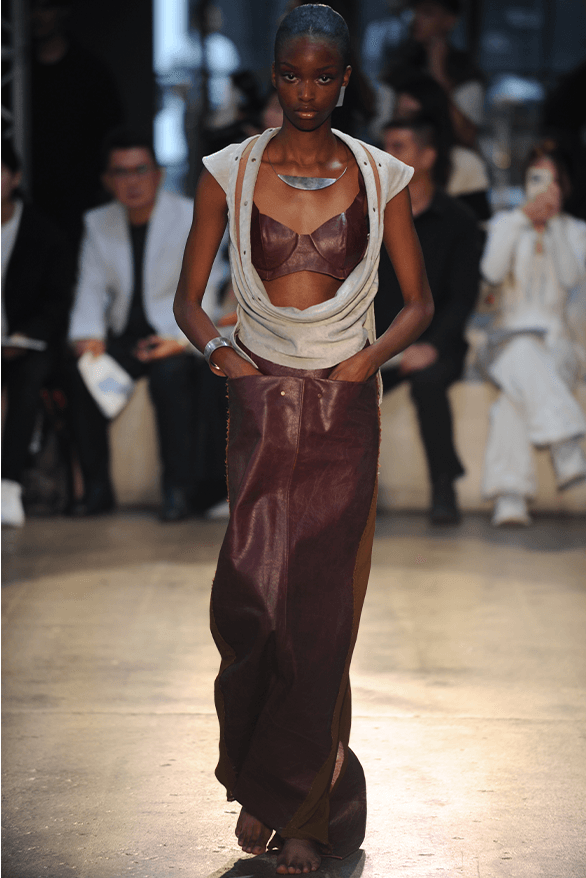 London College of Fashion BA 2023 Graduate Runway show fashion design Protein Studios