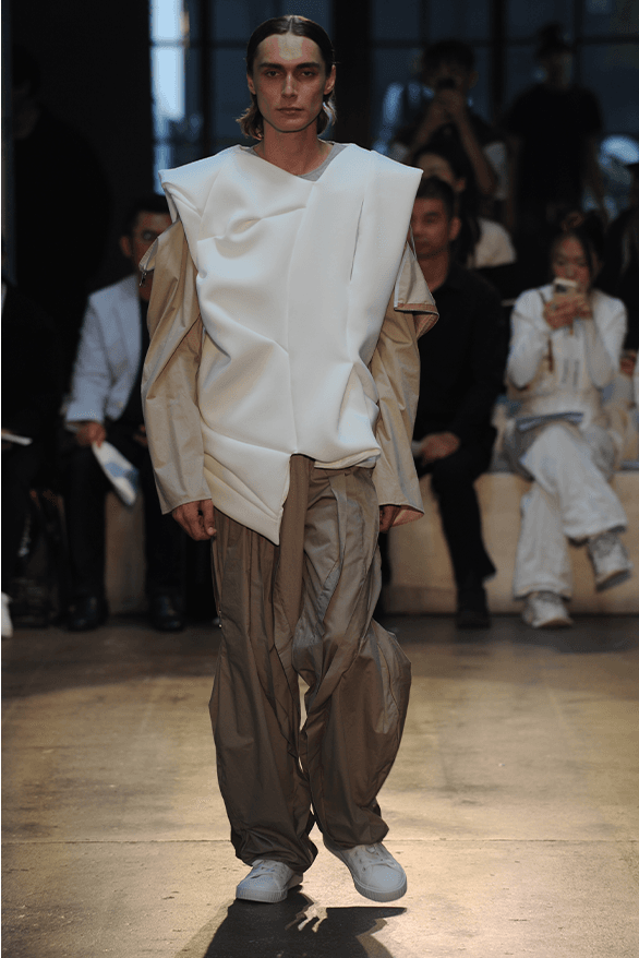 London College of Fashion BA 2023 Graduate Runway show fashion design Protein Studios