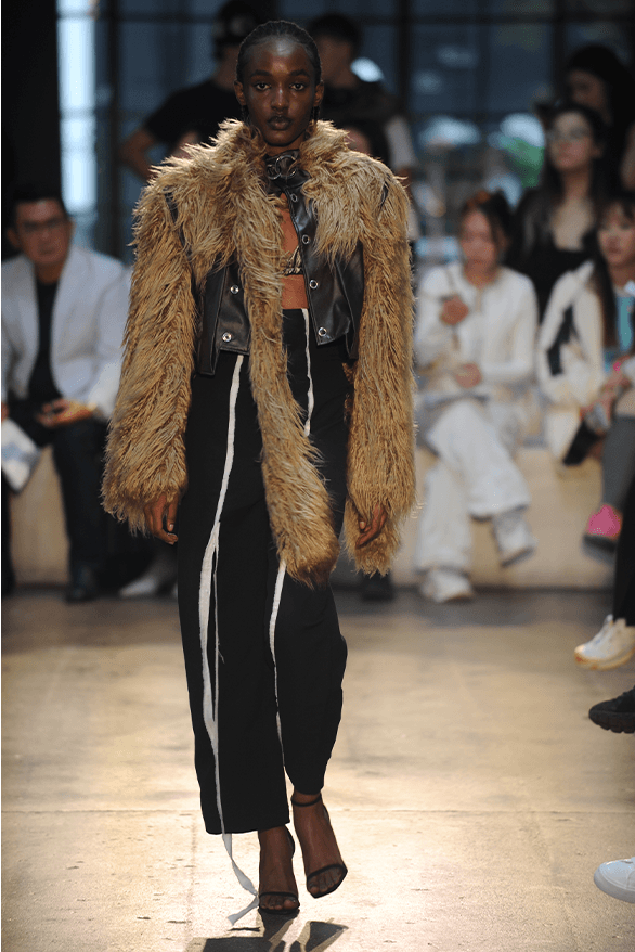 London College of Fashion BA 2023 Graduate Runway show fashion design Protein Studios