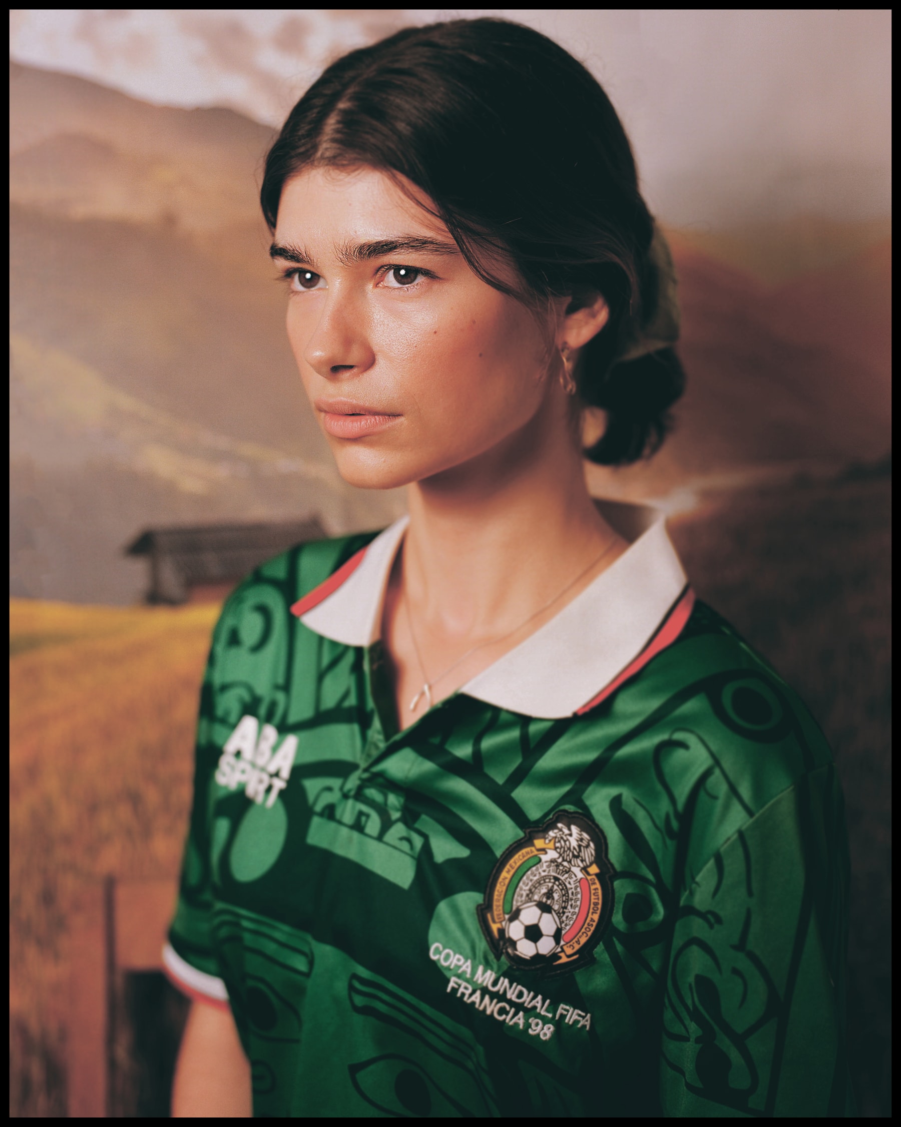 Art History Meets Football Kit Royalty in Louis Bever's Intimate Portraiture