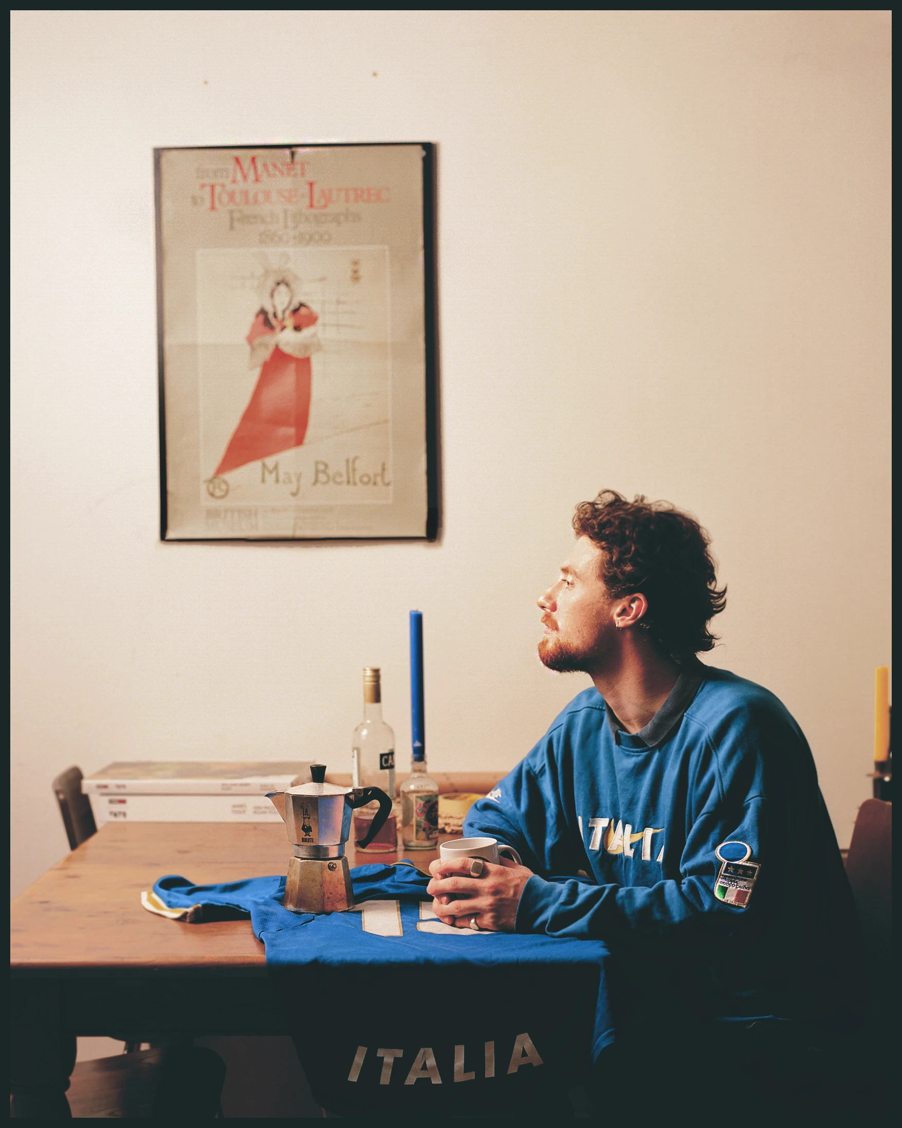 Art History Meets Football Kit Royalty in Louis Bever's Intimate Portraiture