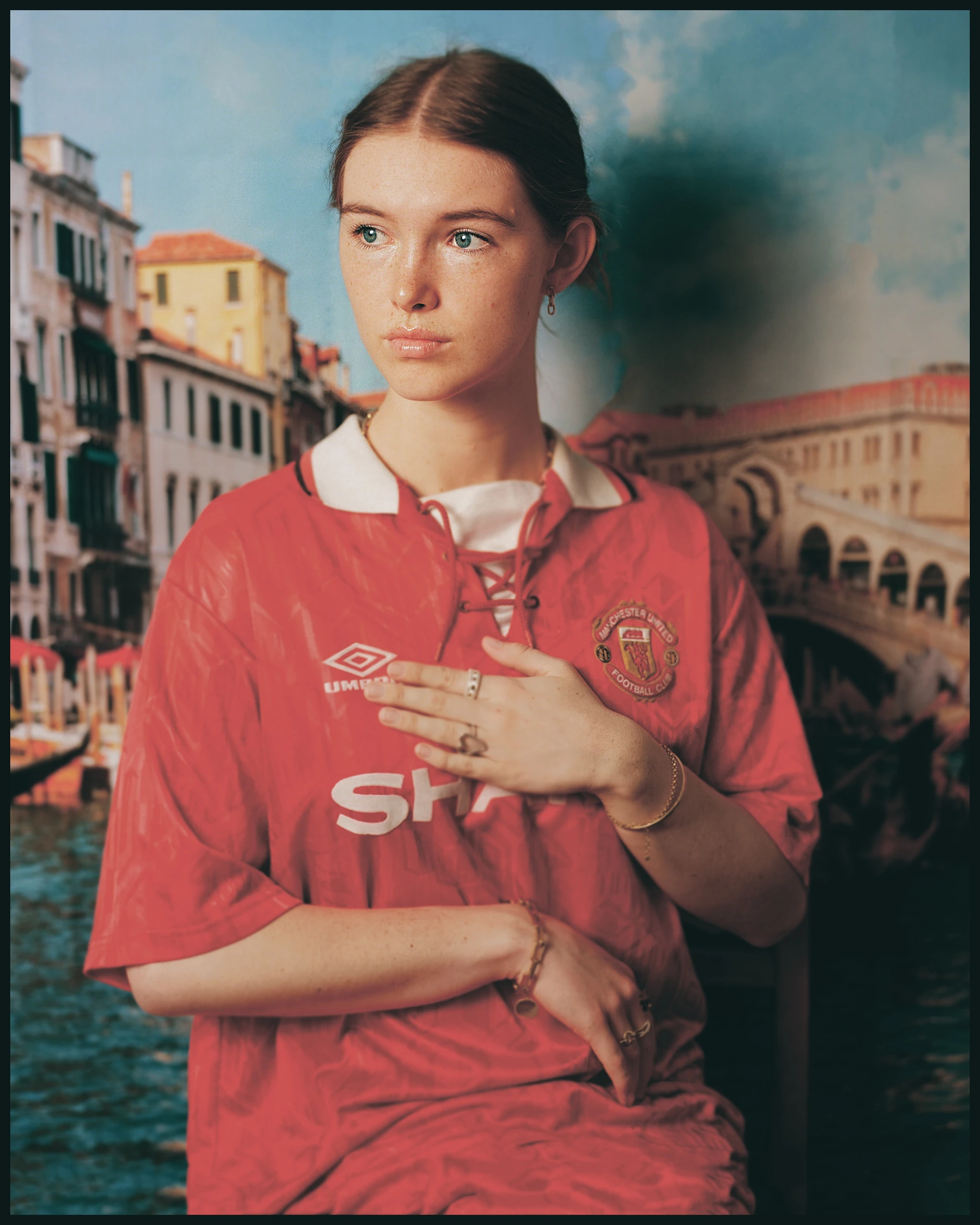 Art History Meets Football Kit Royalty in Louis Bever's Intimate Portraiture