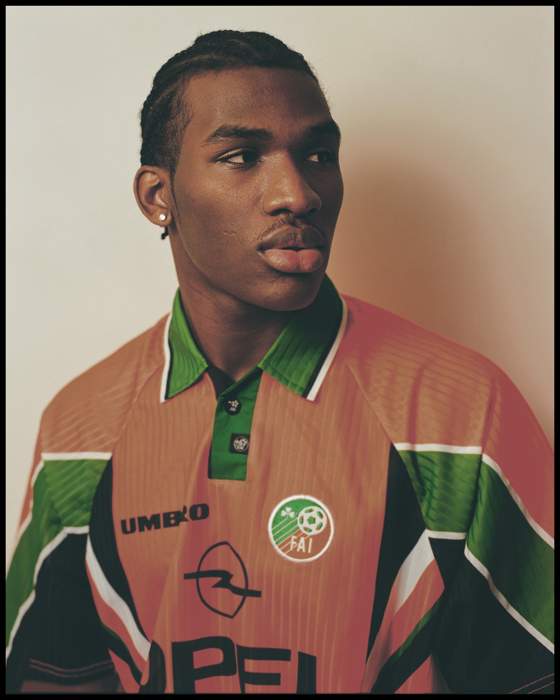 Art History Meets Football Kit Royalty in Louis Bever's Intimate Portraiture
