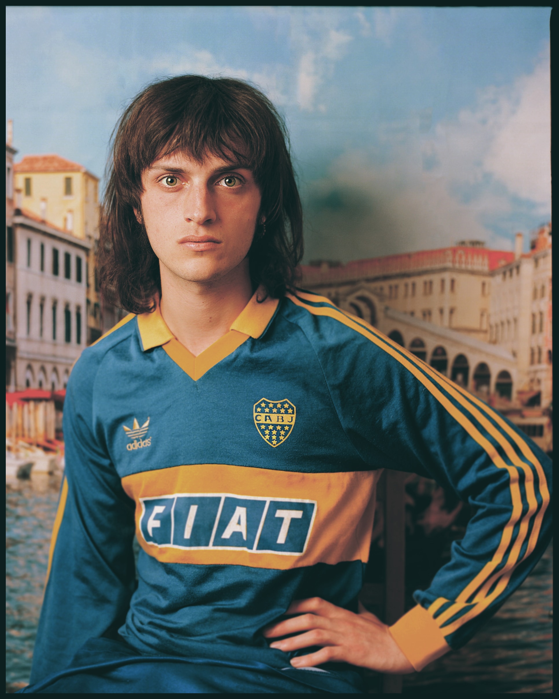 Art History Meets Football Kit Royalty in Louis Bever's Intimate Portraiture