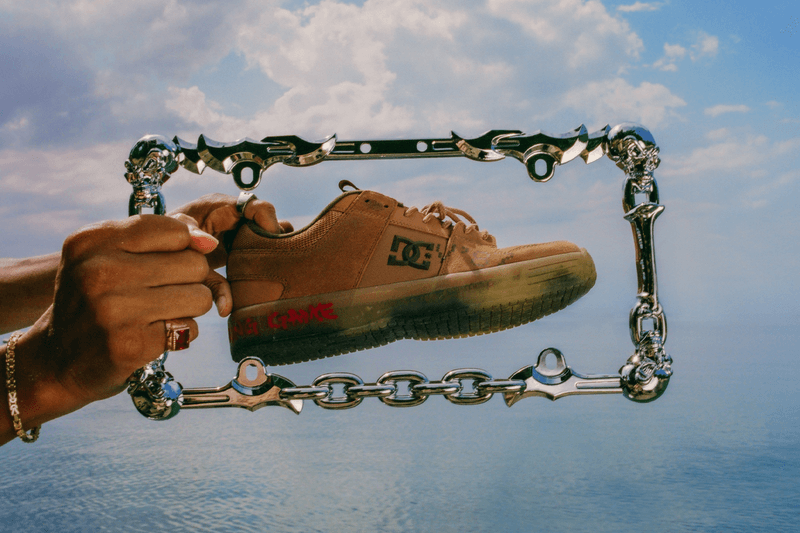 Lucien Clarke DC Shoes Collaboration London Jamaica sneakers footwear hype skateboarding Palace Skateboards Louis Vuitton Calvin Klein Gucci DCV'87 Lynx