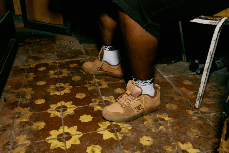 Lucien Clarke DC Shoes Collaboration London Jamaica sneakers footwear hype skateboarding Palace Skateboards Louis Vuitton Calvin Klein Gucci DCV'87 Lynx