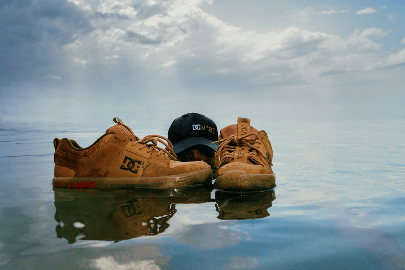 Lucien Clarke DC Shoes Collaboration London Jamaica sneakers footwear hype skateboarding Palace Skateboards Louis Vuitton Calvin Klein Gucci DCV'87 Lynx