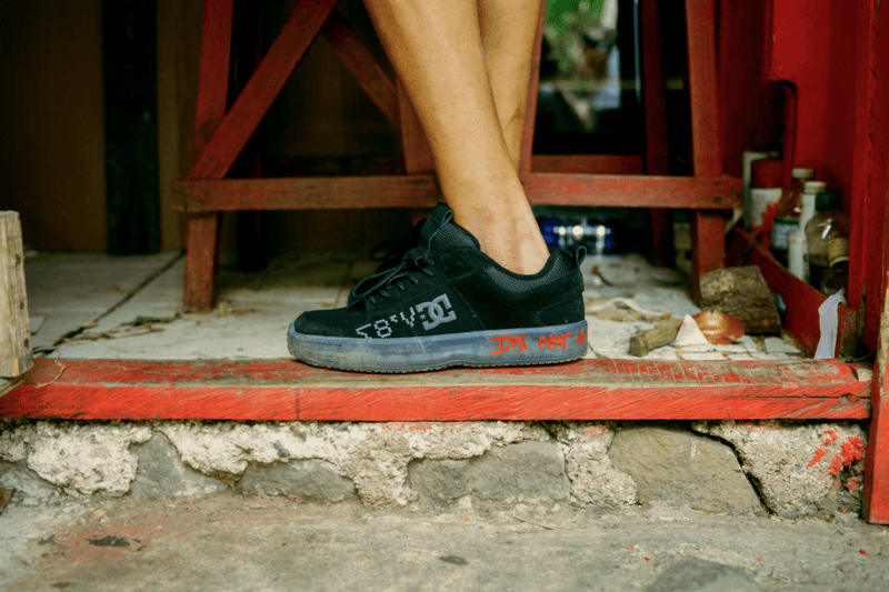 Lucien Clarke DC Shoes Collaboration London Jamaica sneakers footwear hype skateboarding Palace Skateboards Louis Vuitton Calvin Klein Gucci DCV'87 Lynx