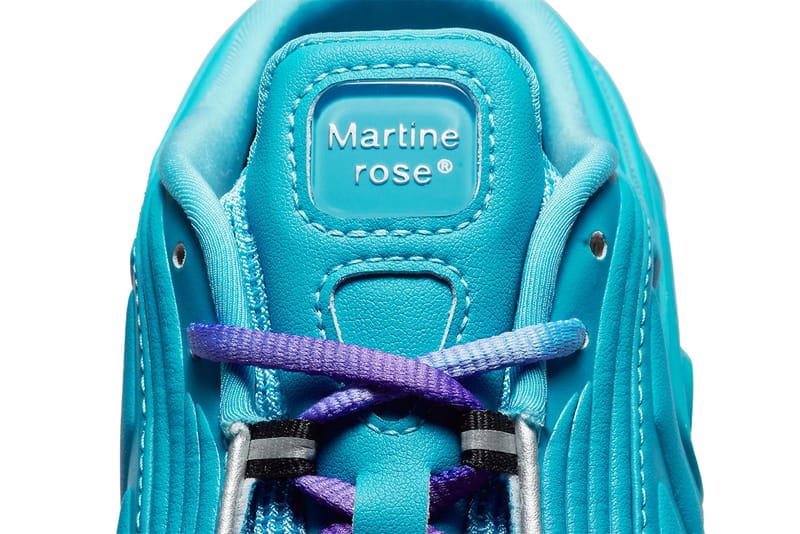 得価最新品Martine Rose x Nike Shox Scuba Blue 靴
