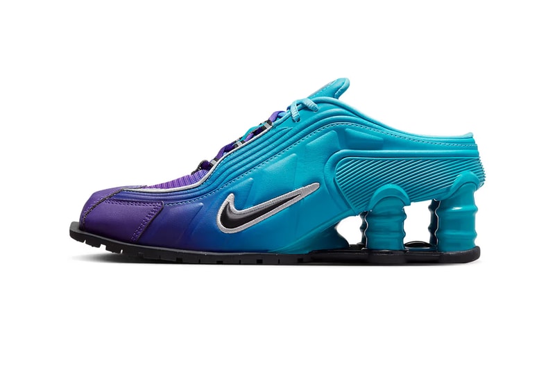 martine rose nike shox mr4 scuba blue safety orange DQ2401 400 DQ2401 800 release date info store list buying guide photos price 