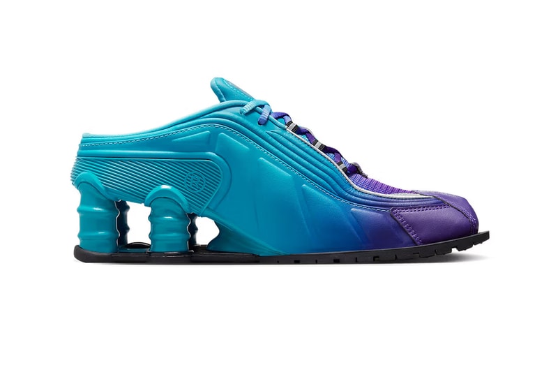 martine rose nike shox mr4 scuba blue safety orange DQ2401 400 DQ2401 800 release date info store list buying guide photos price 