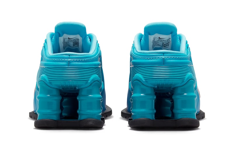 martine rose nike shox mr4 scuba blue safety orange DQ2401 400 DQ2401 800 release date info store list buying guide photos price