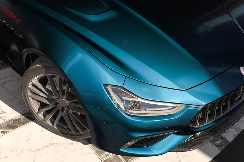 Maserati Ghibli 334 Ultima 207.5 mph V8 Family Supercar Italian Goodwood Festival of Speed 