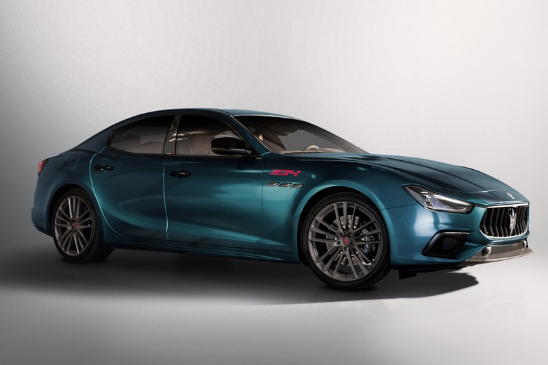 Maserati Ghibli 334 Ultima 207.5 mph V8 Family Supercar Italian Goodwood Festival of Speed 