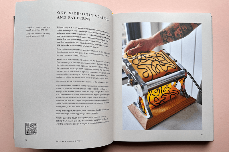 Mateo Zielonka Pasta Masterclass Book shape recipe mschf big red boot cooking