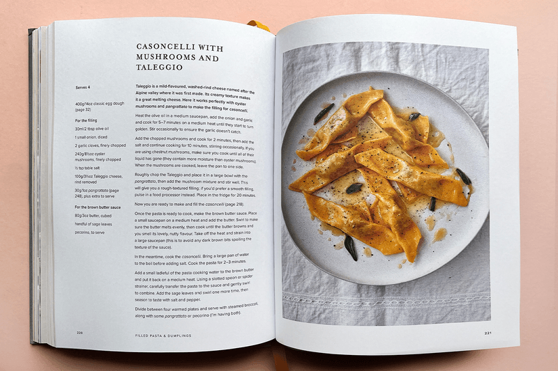 Mateo Zielonka Pasta Masterclass Book shape recipe mschf big red boot cooking