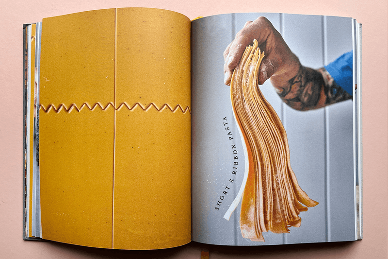 Mateo Zielonka Pasta Masterclass Book shape recipe mschf big red boot cooking