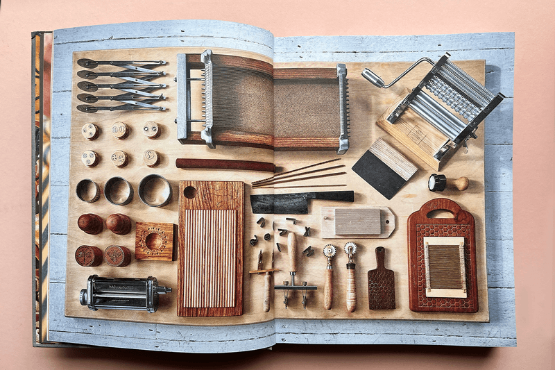 Mateo Zielonka Pasta Masterclass Book shape recipe mschf big red boot cooking