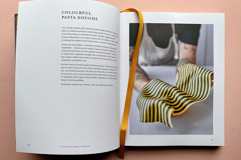 Mateo Zielonka Pasta Masterclass Book shape recipe mschf big red boot cooking