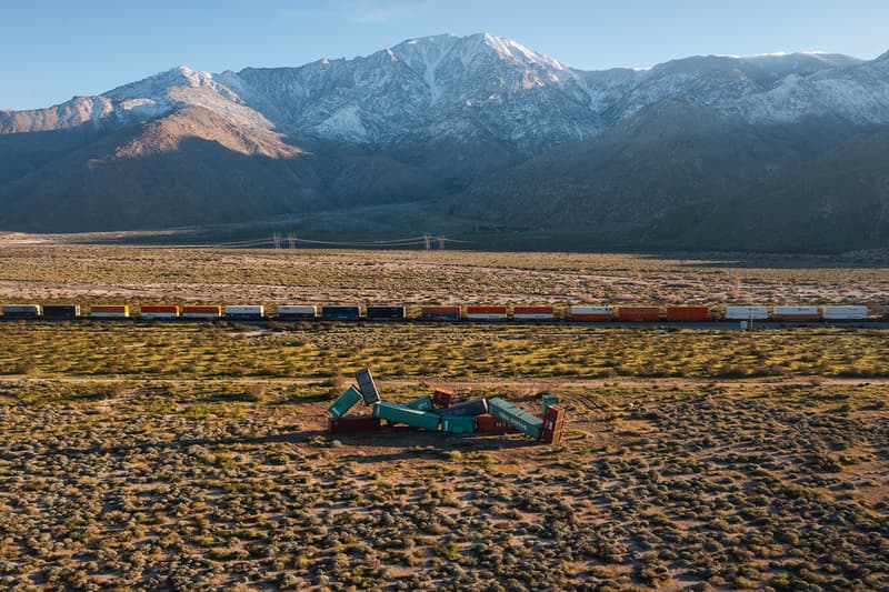 Matt Johnson Sleeping Figure Artwork Marfa Texas