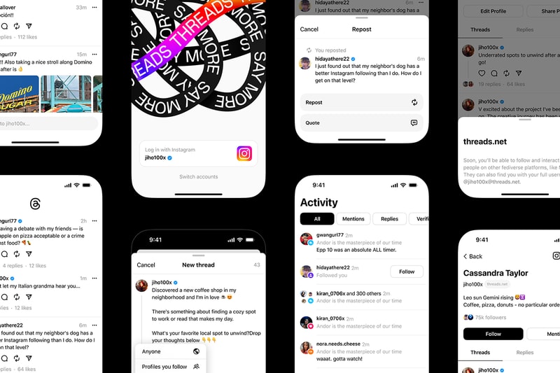 Meta Officially Launches Threads twitter rival elon musk mark zuckerberg instagram text-based app store facebook instagram tweets threading