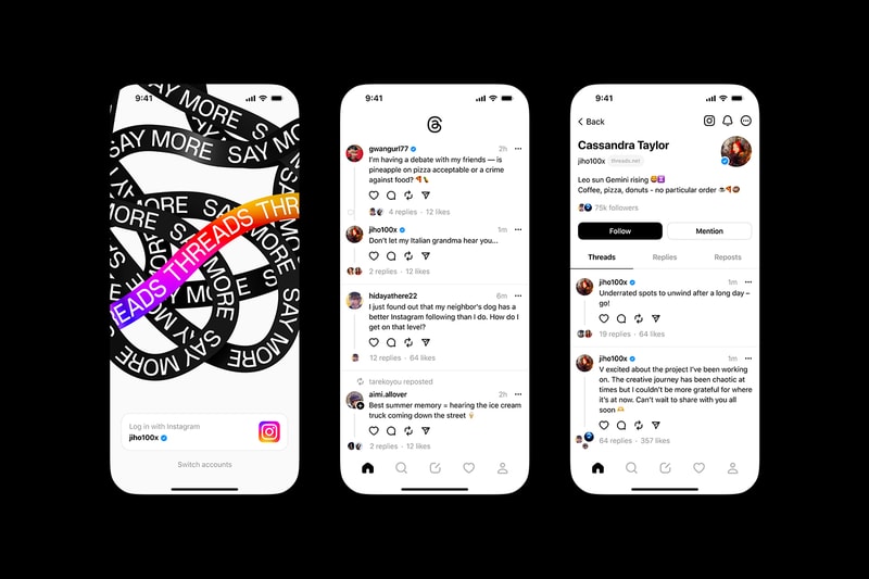 Meta Officially Launches Threads twitter rival elon musk mark zuckerberg instagram text-based app store facebook instagram tweets threading