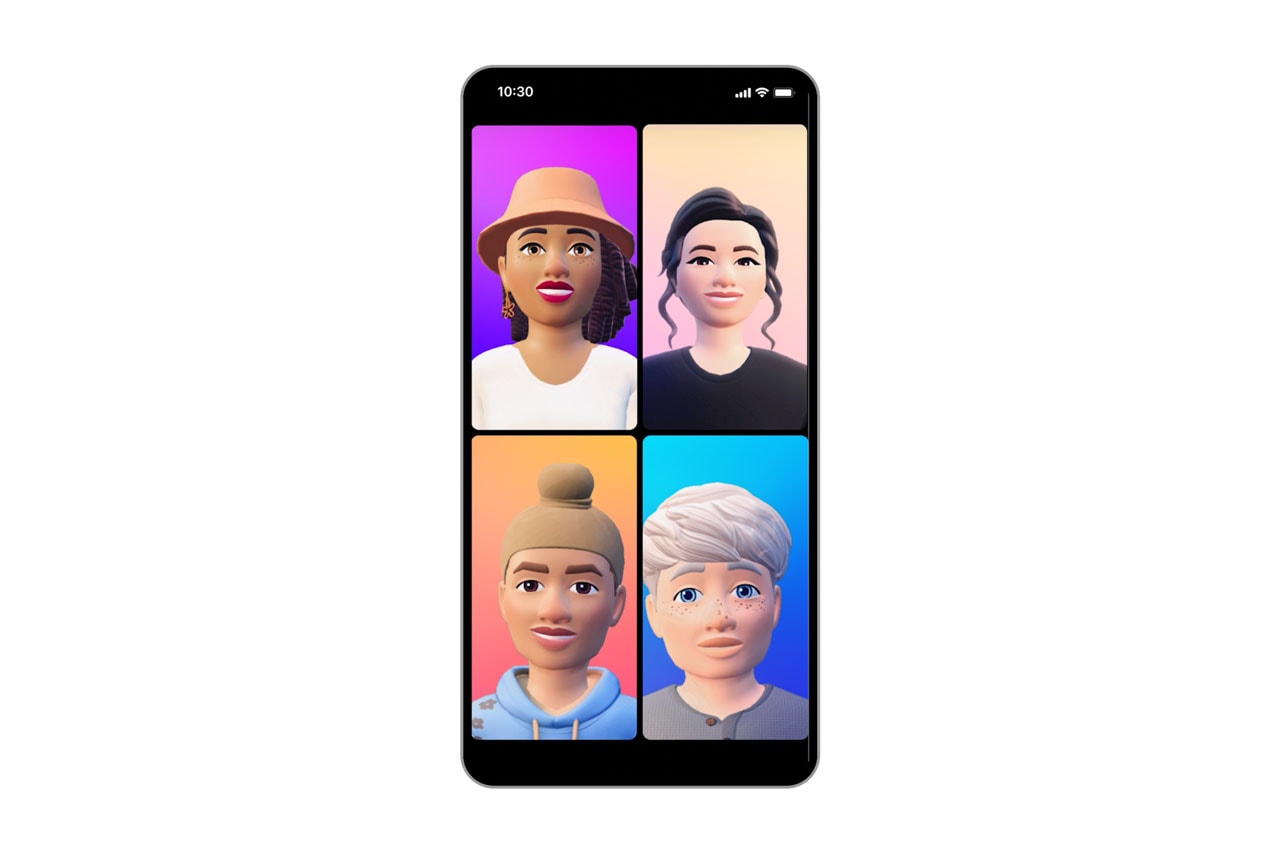 Meta Avatar Video Call Real Time Instagram Messenger VR Virtual Reality New Tool Android iOS Announcement