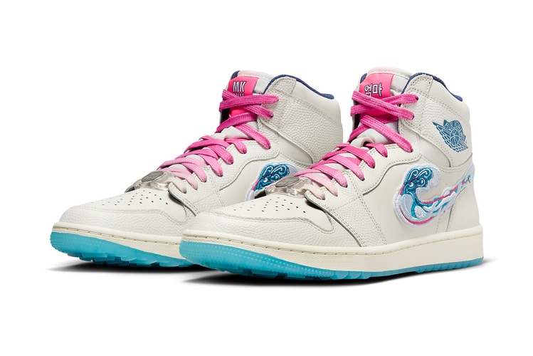 Official Images of Michelle Wie West's Air Jordan 1 Golf “Wave”