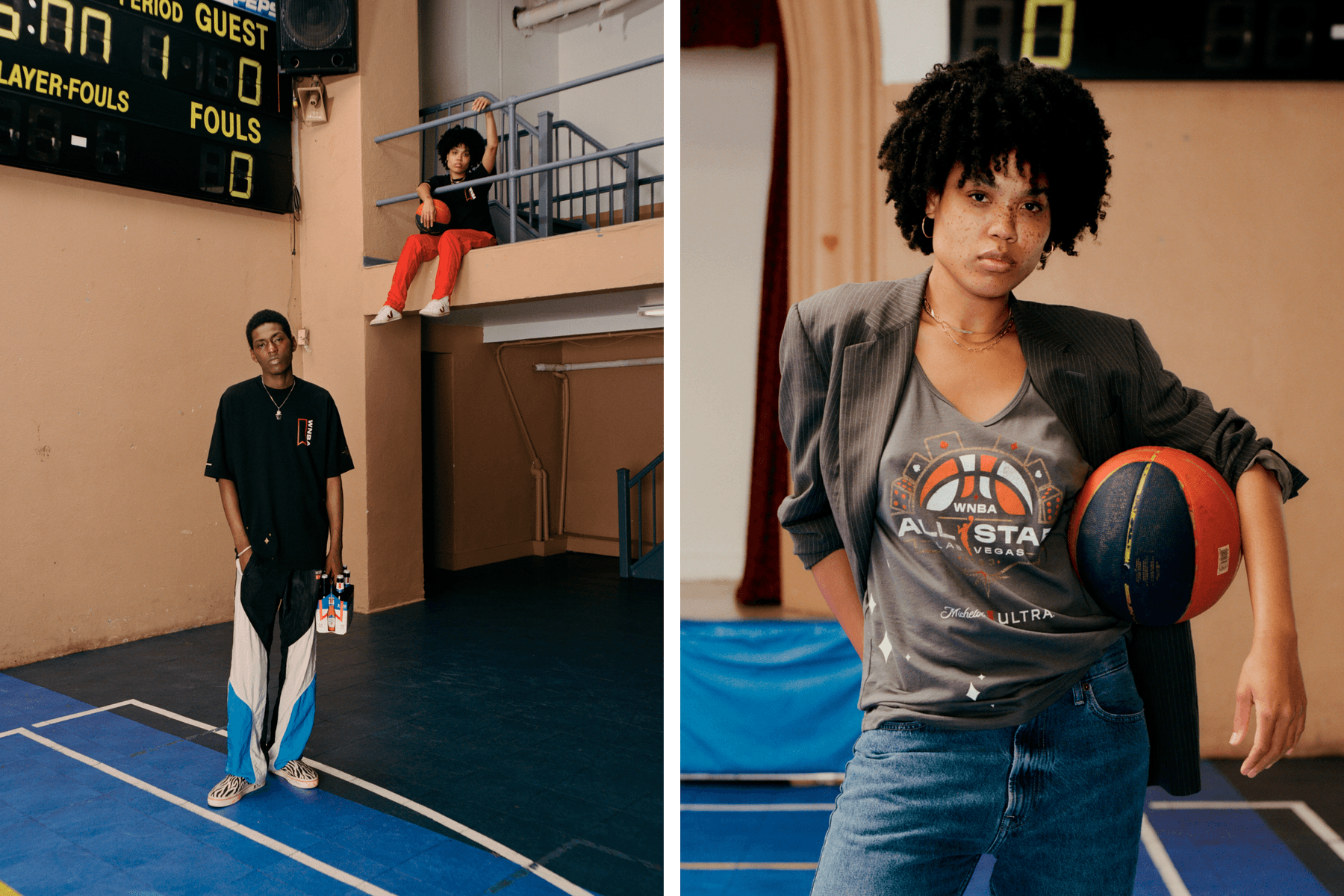 Michelob ULTRA WNBA All-Star Weekend Merch Capsule Lookbook Las Vegas Aces Michelob ULTRA Arena