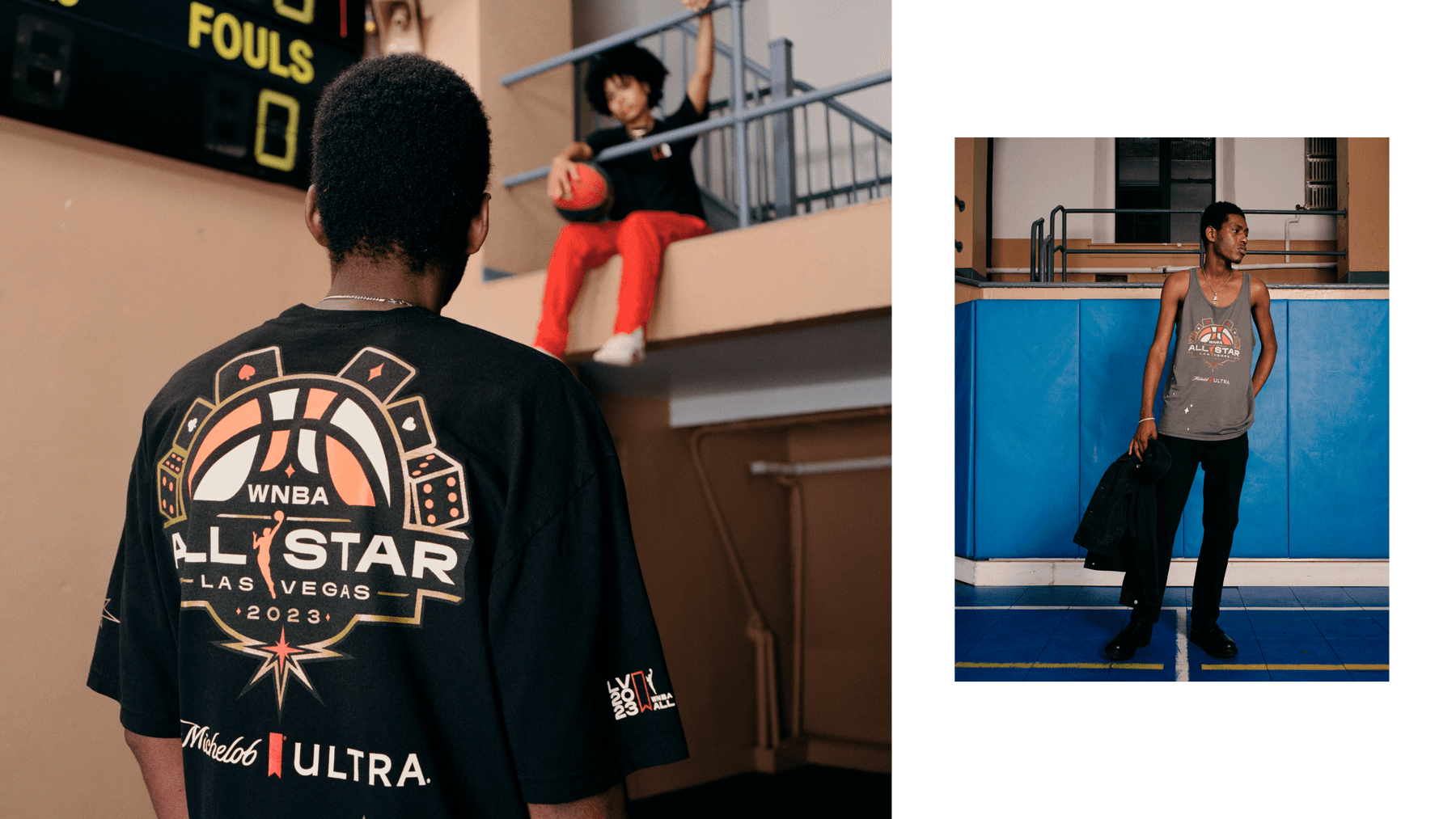 Michelob ULTRA WNBA All-Star Weekend Merch Capsule Lookbook Las Vegas Aces Michelob ULTRA Arena