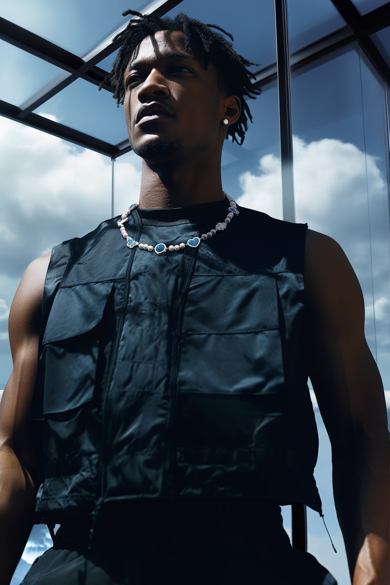 MJ Jones "Pearl Skies" Collection AI Campaign Fine Jewelry Rodrigo de Paul Diego Costa Weston McKennie Necklace Bracelet Ring