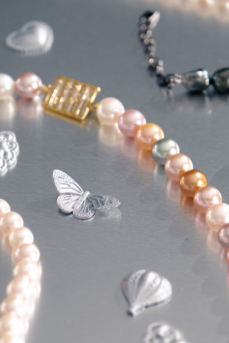 MJ Jones "Pearl Skies" Collection AI Campaign Fine Jewelry Rodrigo de Paul Diego Costa Weston McKennie Necklace Bracelet Ring