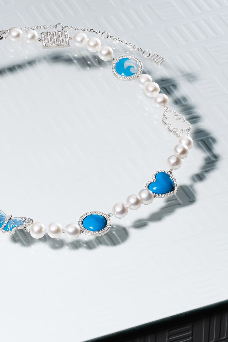 MJ Jones "Pearl Skies" Collection AI Campaign Fine Jewelry Rodrigo de Paul Diego Costa Weston McKennie Necklace Bracelet Ring
