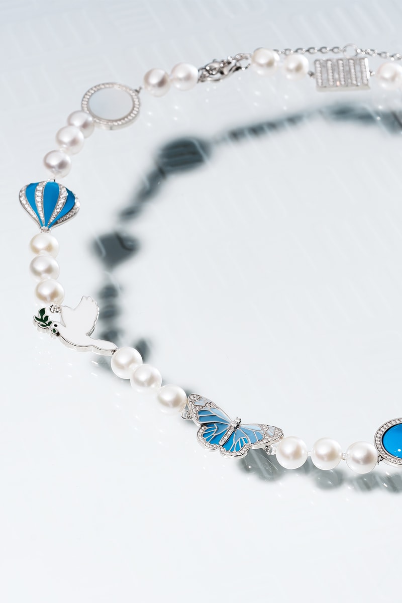 MJ Jones "Pearl Skies" Collection AI Campaign Fine Jewelry Rodrigo de Paul Diego Costa Weston McKennie Necklace Bracelet Ring