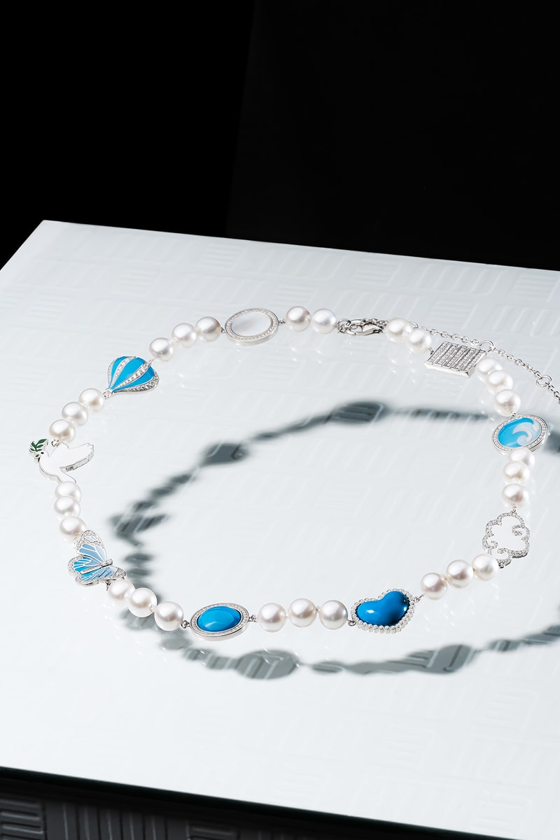 MJ Jones "Pearl Skies" Collection AI Campaign Fine Jewelry Rodrigo de Paul Diego Costa Weston McKennie Necklace Bracelet Ring