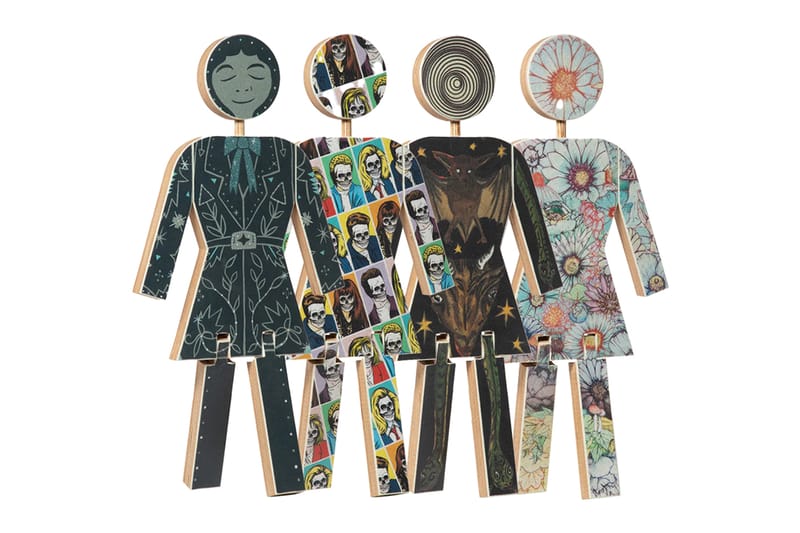 Modernica and Girl Skateboards Collab on Four Wooden Sculptures