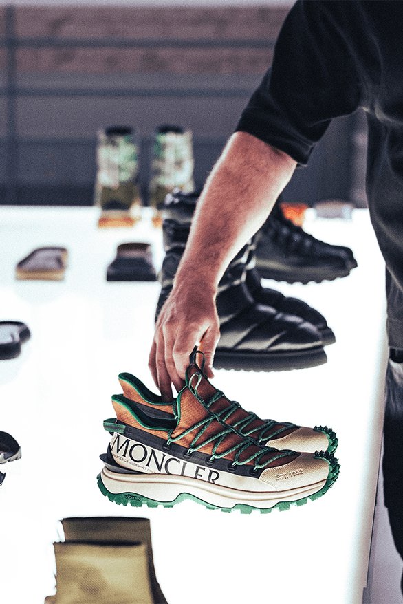 Moncler Studio Ascenti Paris salehe bembury Trailgrip GTX Trailgrip Grain adidas Originals mountain NMD Campus