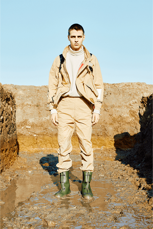 N.Hoolywood Test Product Exchange Service Spring Summer 2024 menswear collection military workwear