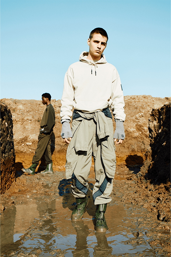 N.Hoolywood Test Product Exchange Service Spring Summer 2024 menswear collection military workwear