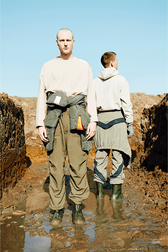 N.Hoolywood Test Product Exchange Service Spring Summer 2024 menswear collection military workwear