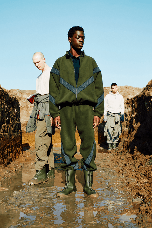 N.Hoolywood Test Product Exchange Service Spring Summer 2024 menswear collection military workwear