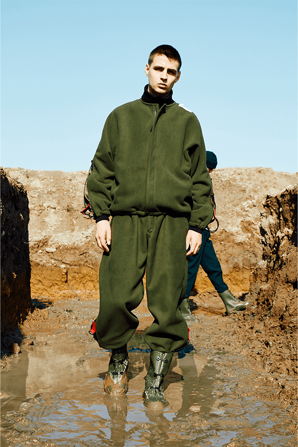 N.Hoolywood Test Product Exchange Service Spring Summer 2024 menswear collection military workwear