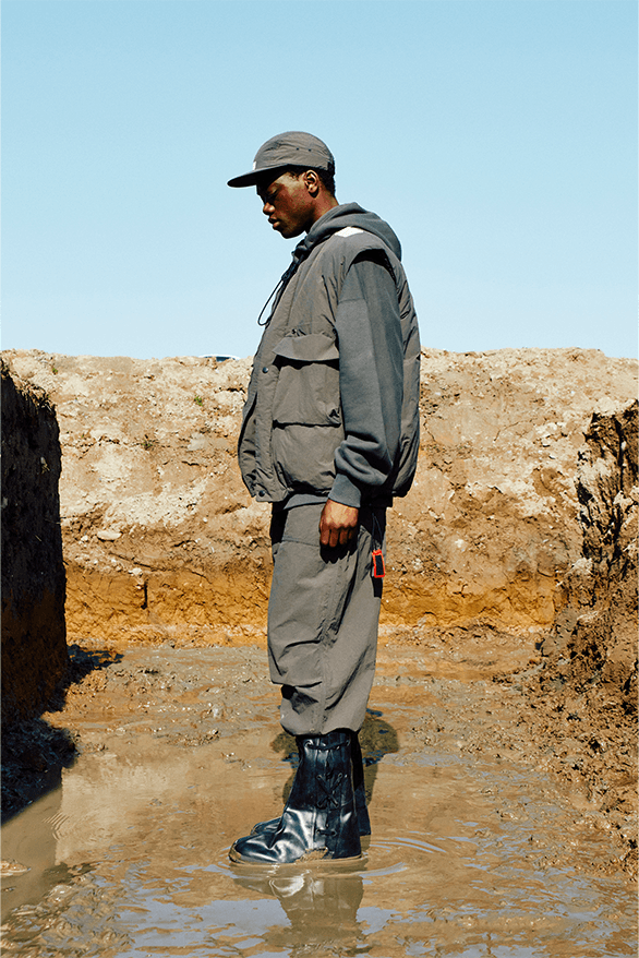 N.Hoolywood Test Product Exchange Service Spring Summer 2024 menswear collection military workwear