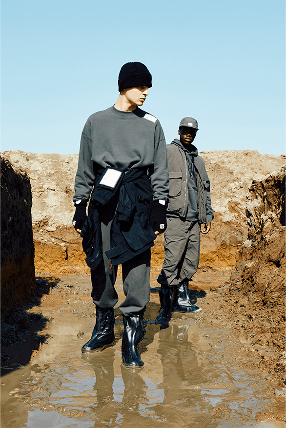 N.Hoolywood Test Product Exchange Service Spring Summer 2024 menswear collection military workwear