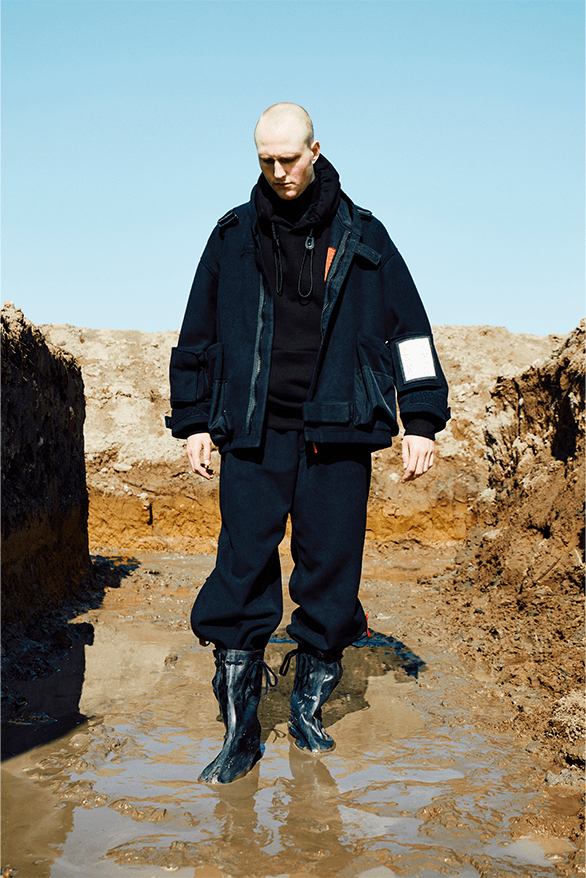 N.Hoolywood Test Product Exchange Service Spring Summer 2024 menswear collection military workwear