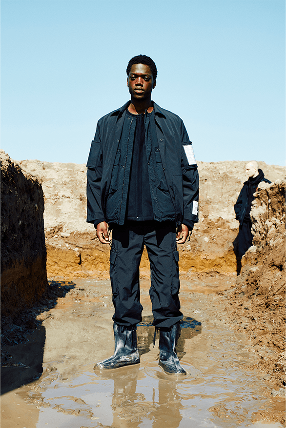 N.Hoolywood Test Product Exchange Service Spring Summer 2024 menswear collection military workwear