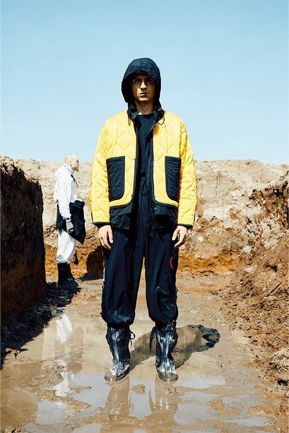 N.Hoolywood Test Product Exchange Service Spring Summer 2024 menswear collection military workwear