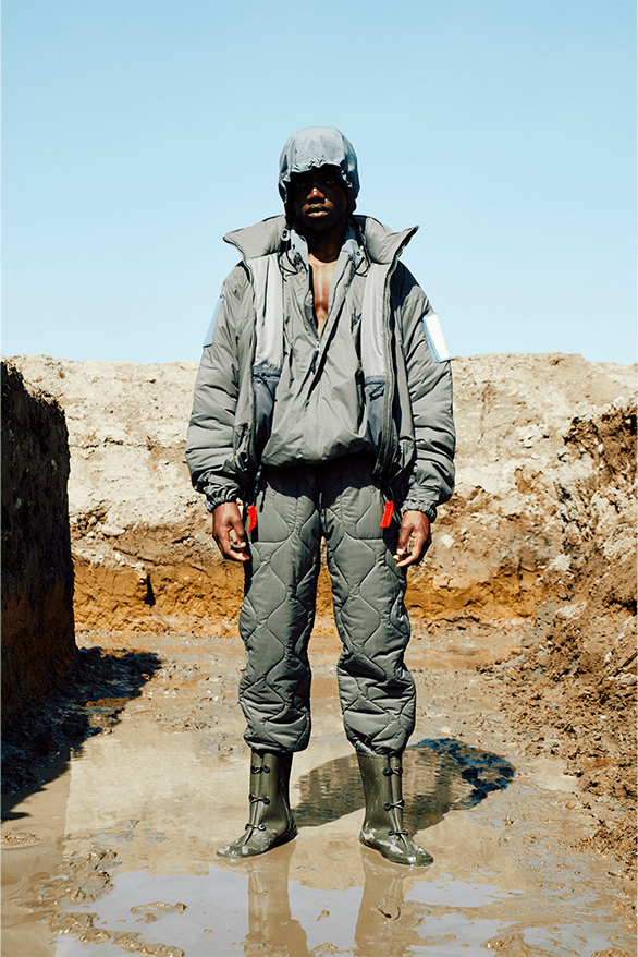 N.Hoolywood Test Product Exchange Service Spring Summer 2024 menswear collection military workwear