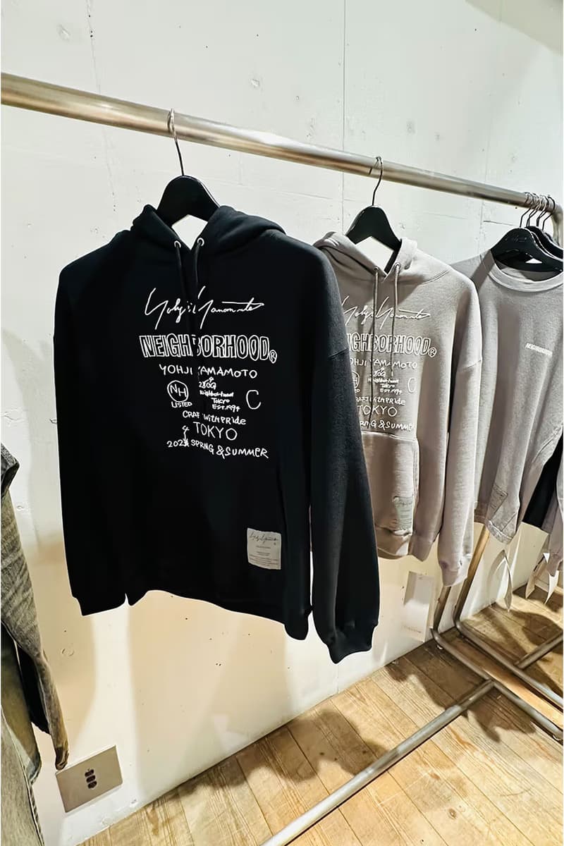 NEIGHBORHOOD Yohji Yamamoto Pour Homme Capsule Info release date store list buying guide photos price