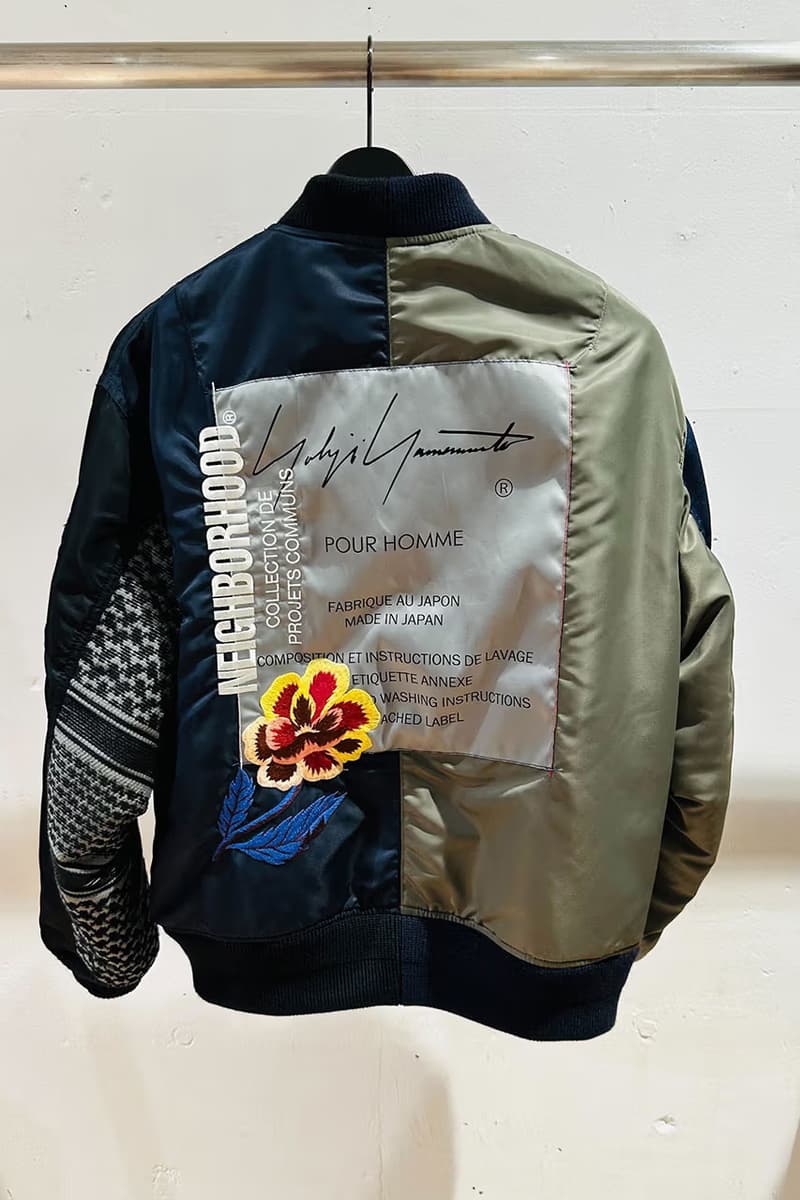 NEIGHBORHOOD Yohji Yamamoto Pour Homme Capsule Info release date store list buying guide photos price